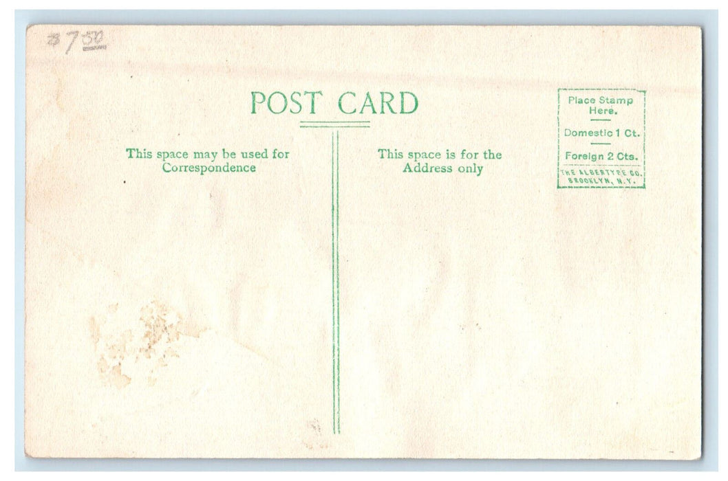 c1910 The Finish of Yale-Harvard Boat Race New London Connecticut CT Postcard