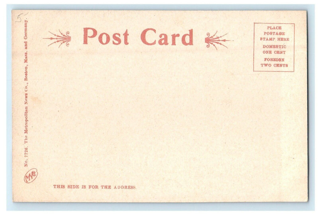 c1905 High School Building Rochester New Hampshire NH Unposted Antique Postcard