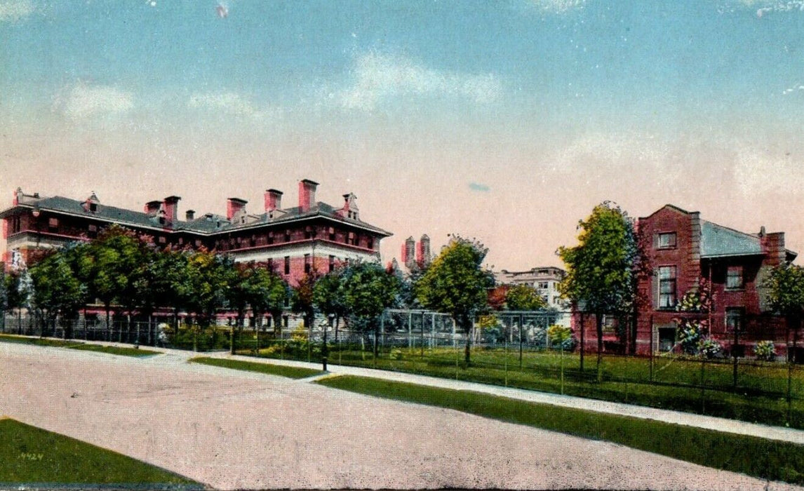 c1910's View Of City Hospital Saint Paul Minnesota MN Unposted Antique Postcard