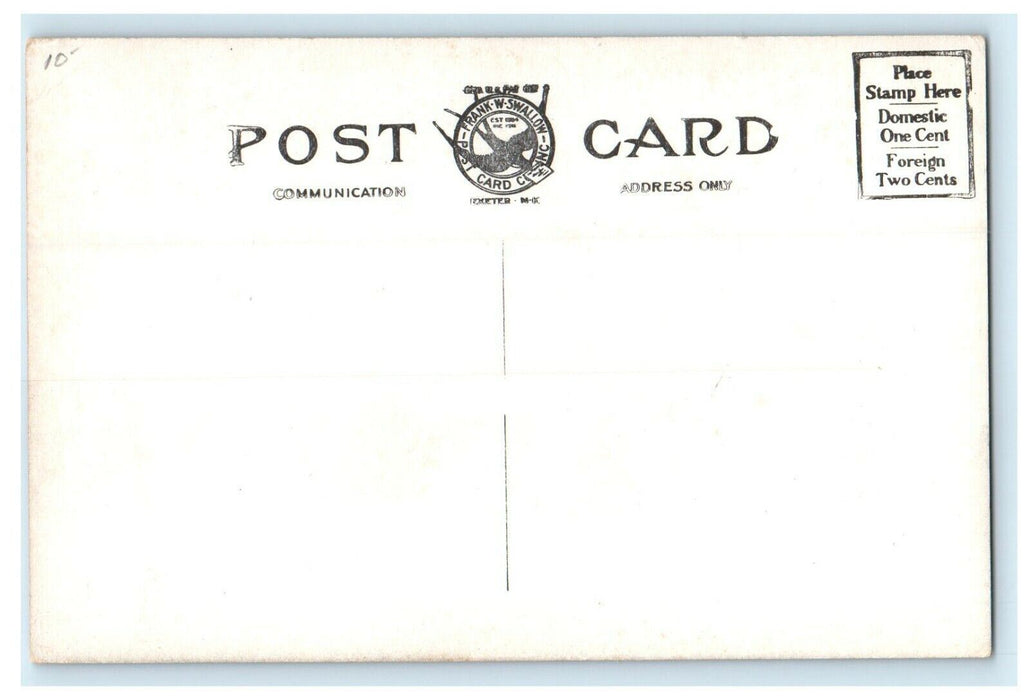 c1910 Lord Timothy Dexter Mansion Newburyport Massachusetts MA Unposted Postcard