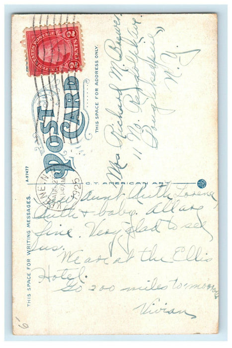 1925 Dormitory, Normal School, Keene New Hampshire NH Posted Postcard