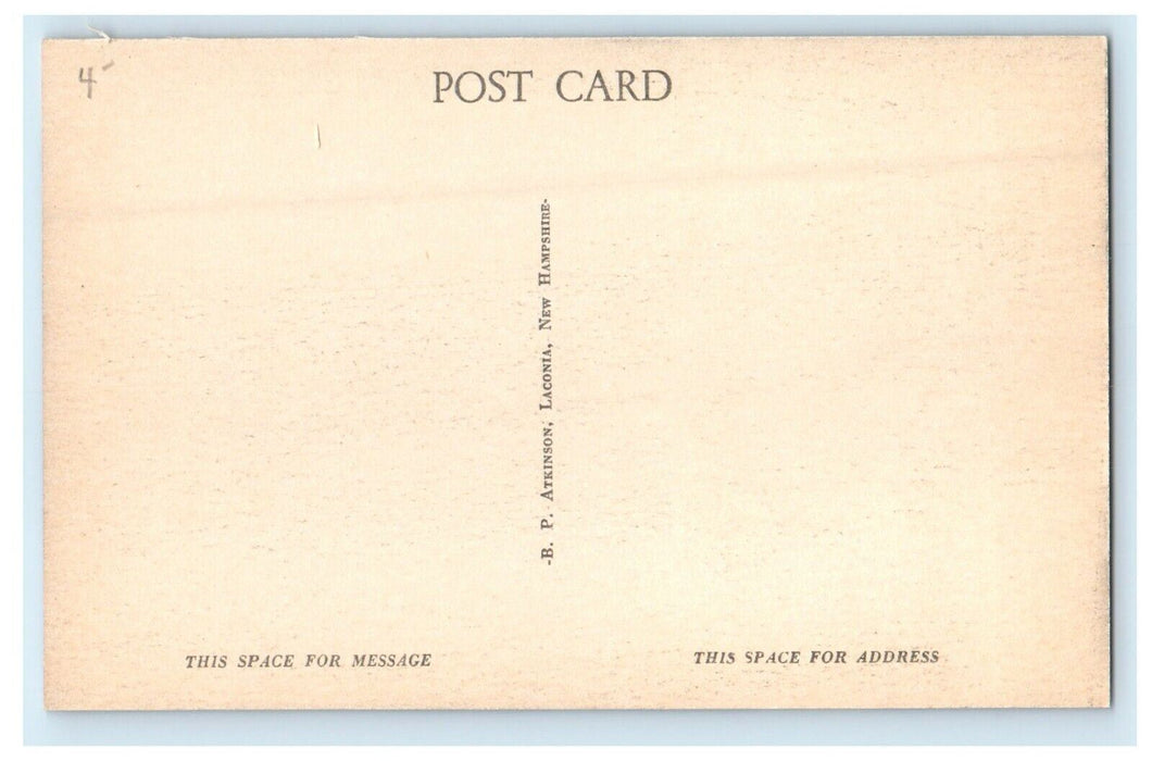 c1940's Congregational Church Plymouth New Hampshire NH Vintage Postcard