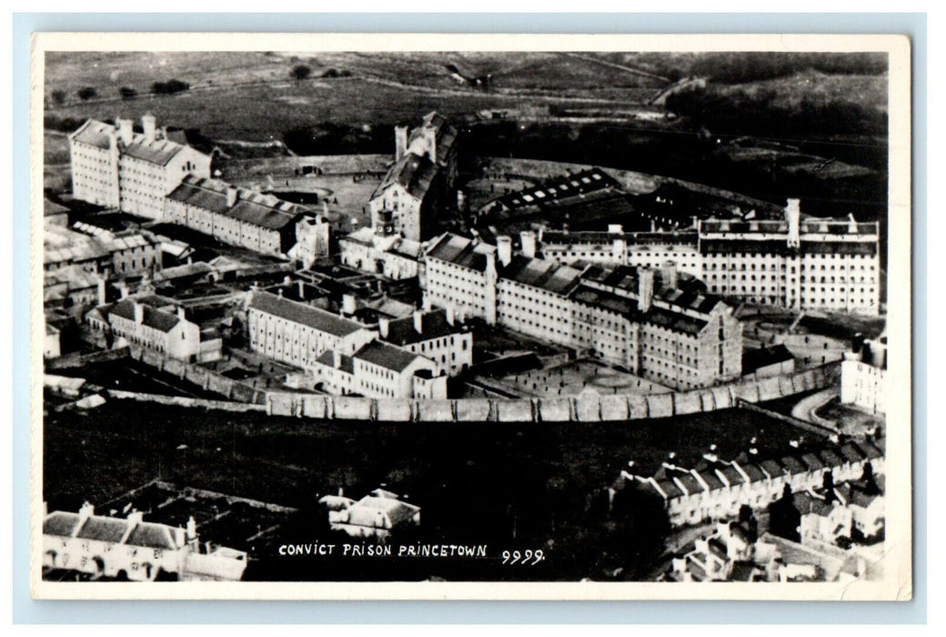 1971 Convict Prison Princetown England Britain UK Antique Postcard