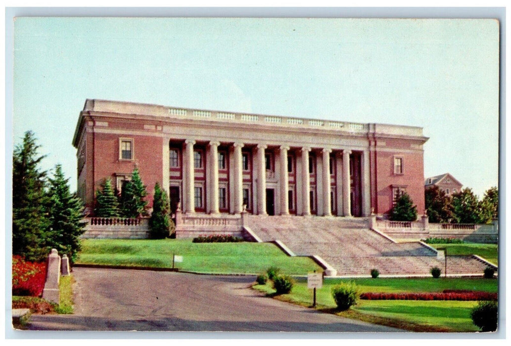 c1960's Dinand Library College Holy Cross Worcester Massachusetts Mass Postcard