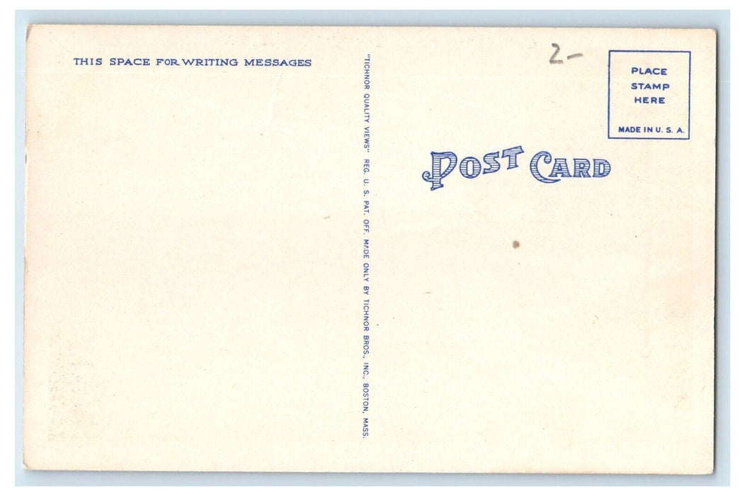 c1930's Greetings From Tunkhannock Pennsylvania PA, Sea Boat View Postcard