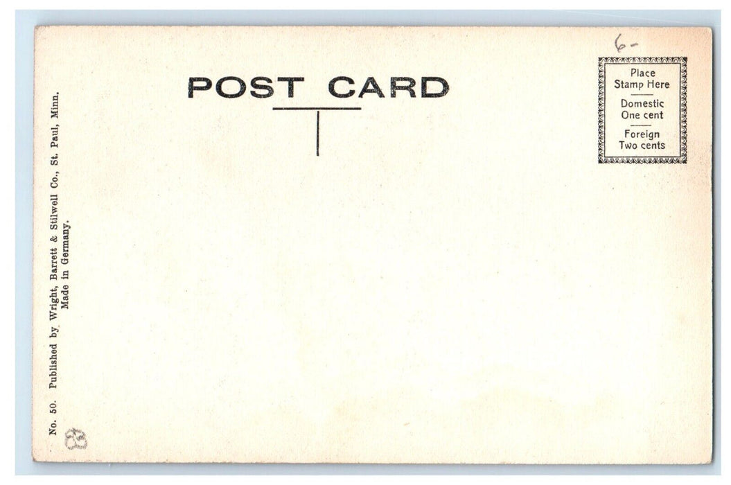 Stillwater MN, Office Building And Main Entrance Minnesota State Prison Postcard