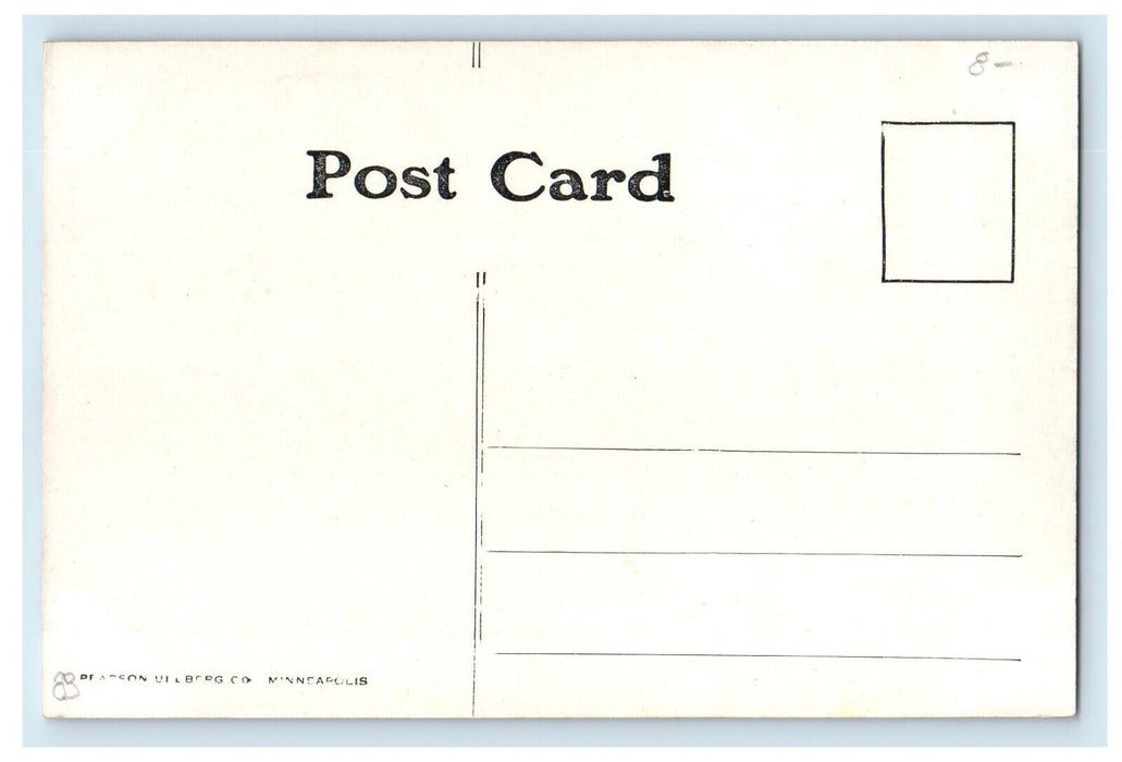 c1910's View Of Old Mill Rock Island Arsenal Illinois IL Antique Postcard