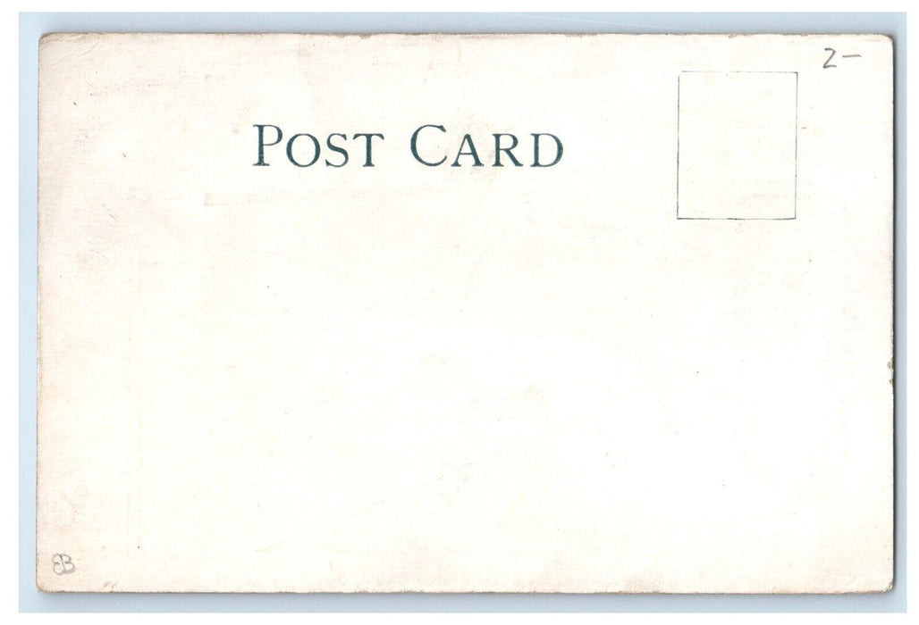 1905 The Ship Canal In Storm And Calm Duluth Minnesota MN, Dual View Postcard