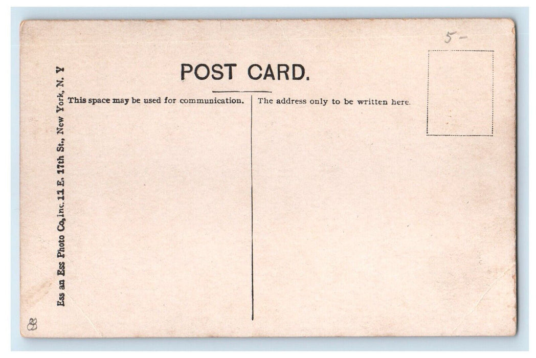 c1910's Catholic Church And Rectory Clarendon Pennsylvania PA Antique Postcard