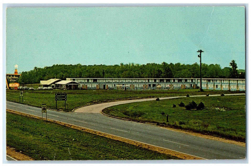 c1960s Holiday Inn Bowie MD Near Annapolis Road Maryland Vintage Postcard