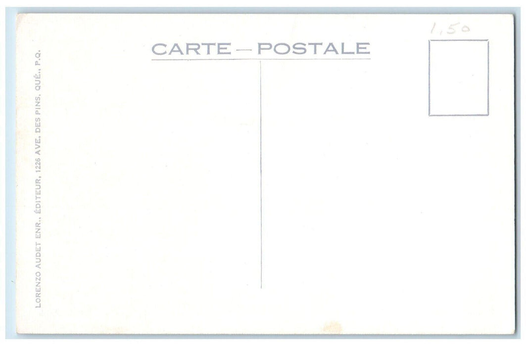 c1940s Le Duc D Orleans Et Les Chutes Montmorency Quebec Canada Ship Postcard