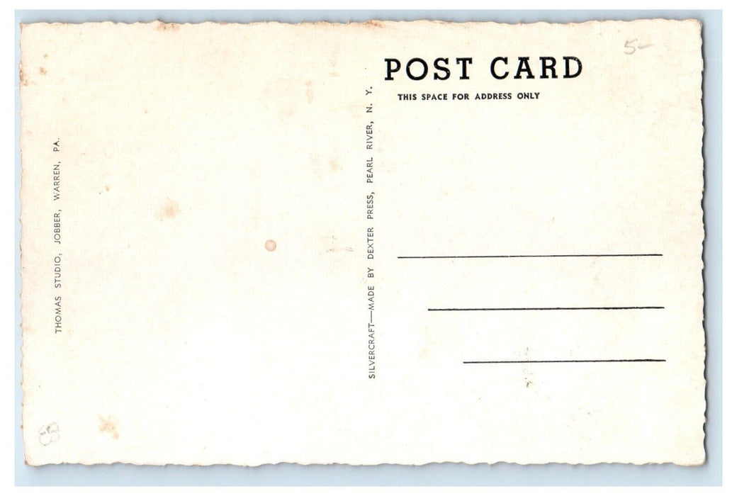 Clarendon Borough School Building Clarendon Pennsylvania PA Unposted Postcard