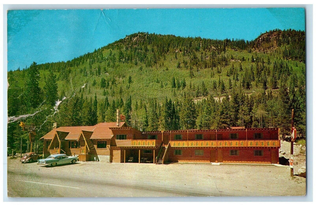 c1960s Berthoud Falls Inn & Ski Lodge Mountain Georgetown Colorado CO Postcard