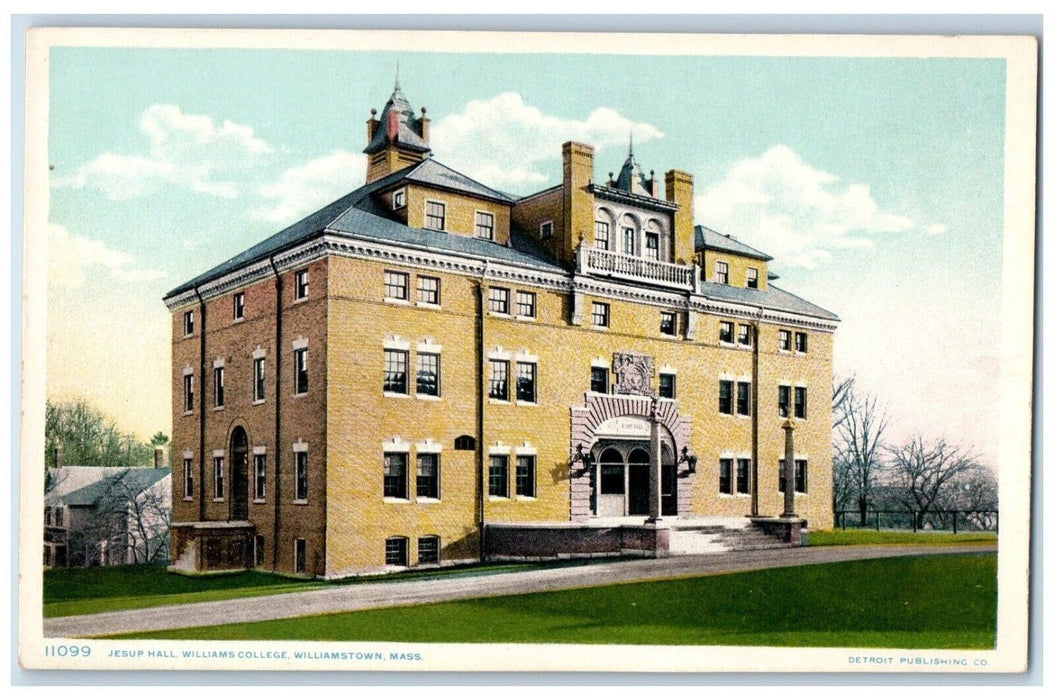 c1910s Jesup Hall Williams College Williamstown Massachusetts Vintage Postcard