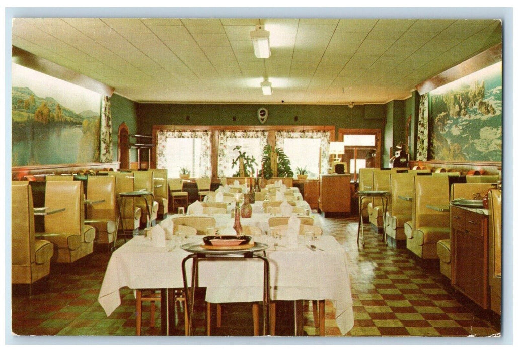 c1960s Dining Room Lobster Pot Restaurant Montpelier Vermont VT Vintage Postcard