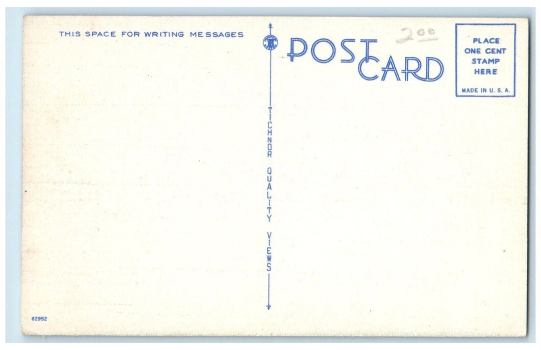 c1940s Exterior View Saint Mary's Church & School Westbrook Maine ME Postcard