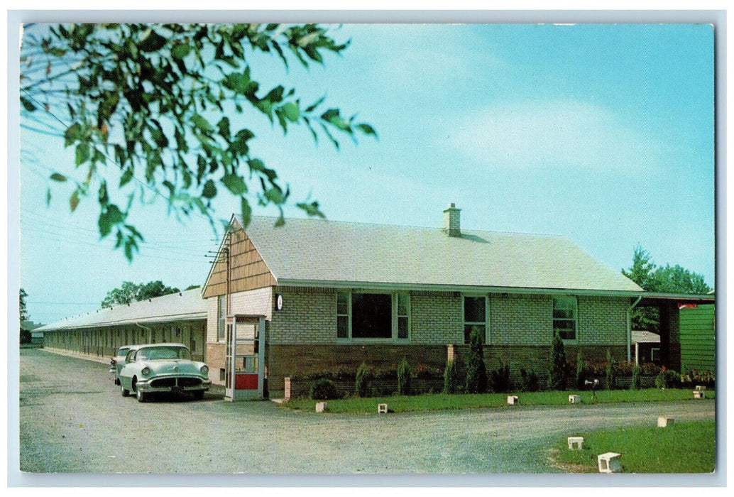 c1950's Rip Van Winkle Motel Niagara Falls Blvd. Buffalo NY Postcard