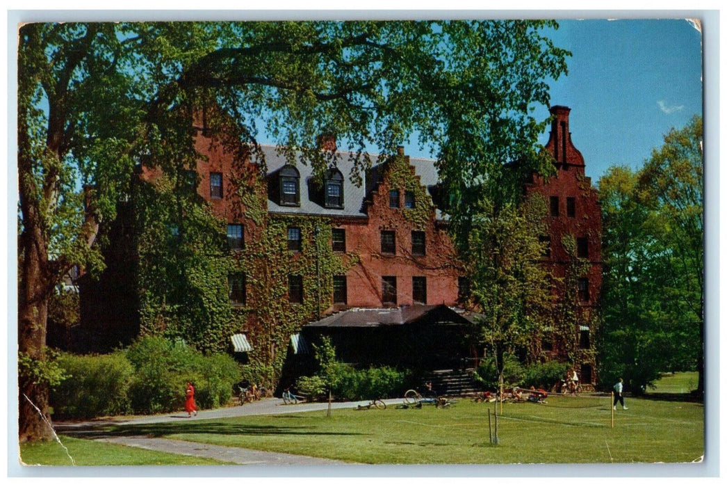 c1960s Birgham Hall Mount Holyoke College South Hadley Massachusetts MA Postcard