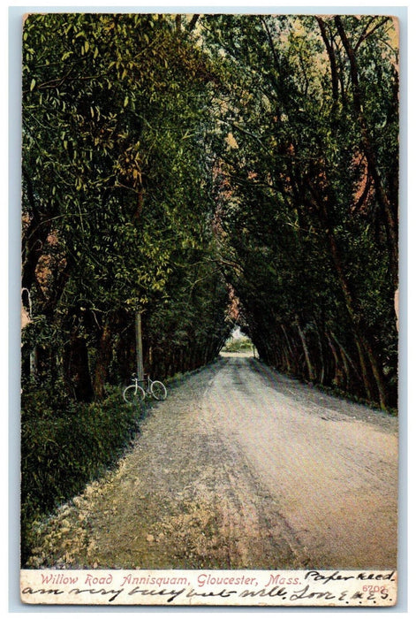 1906 Willow Road Annisquam Gloucester Massachusetts MA Andover MA Postcard