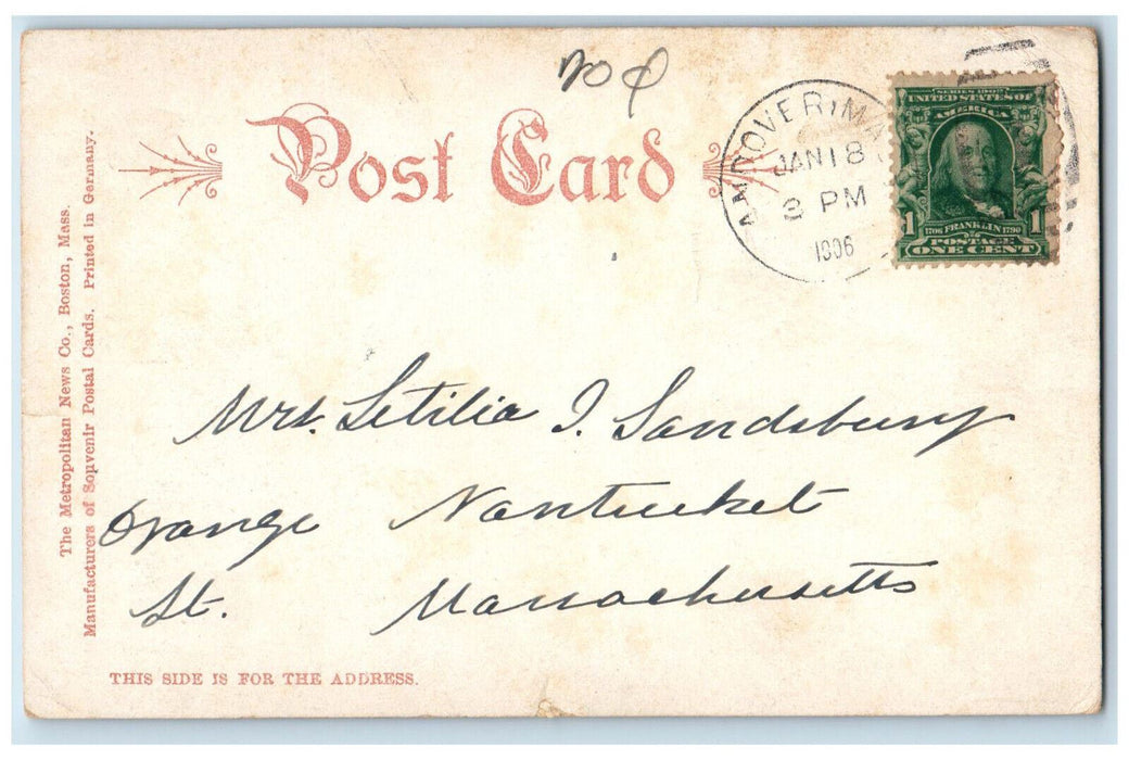 1906 Willow Road Annisquam Gloucester Massachusetts MA Andover MA Postcard