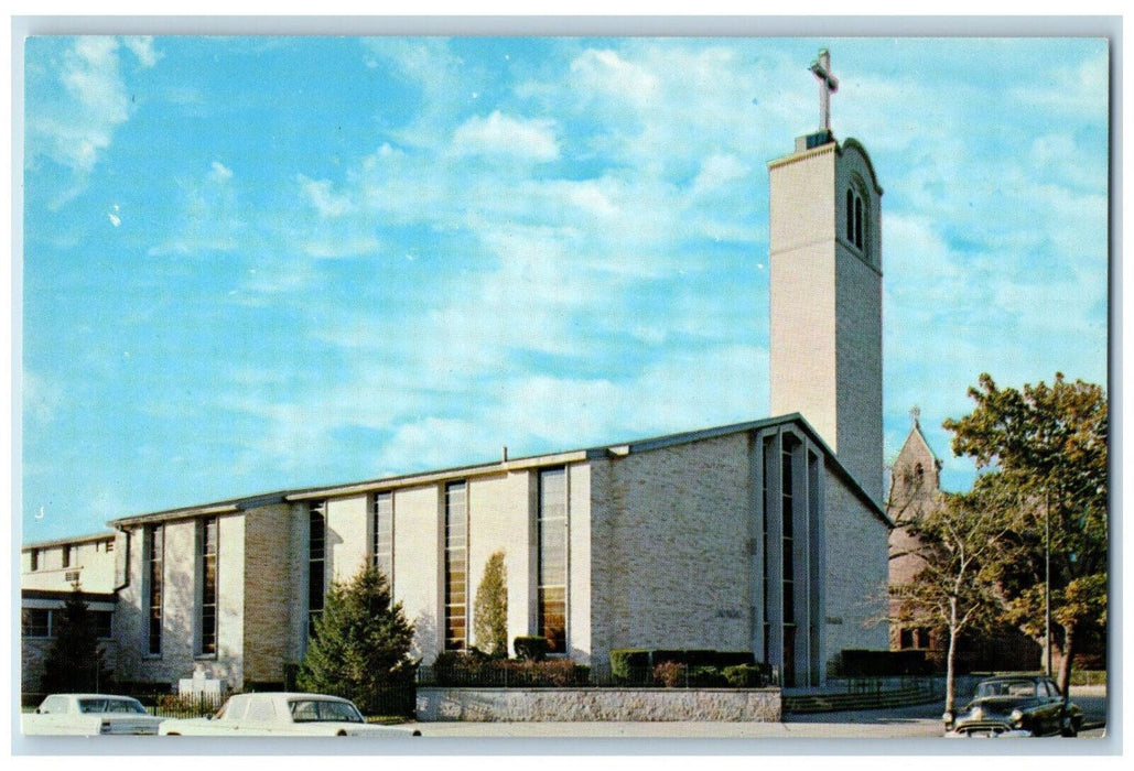 c1960's St. George Greek Orthodox Community Lynn, Massachusetts MA Postcard