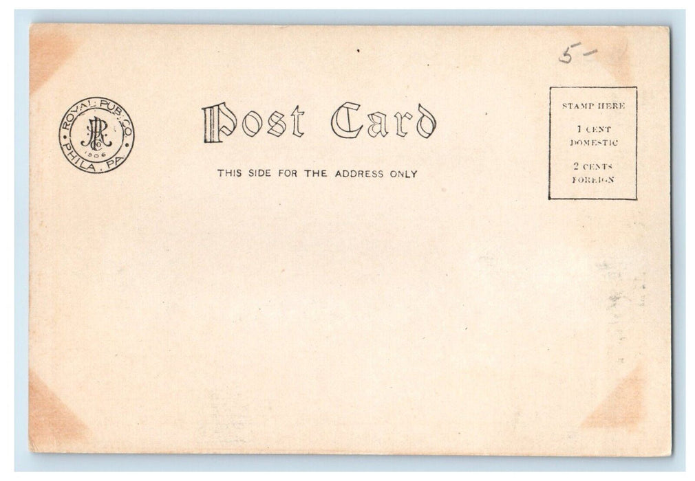 c1905 Maid Of The Mist Boat Ship Niagara Falls New York NY Antique Postcard