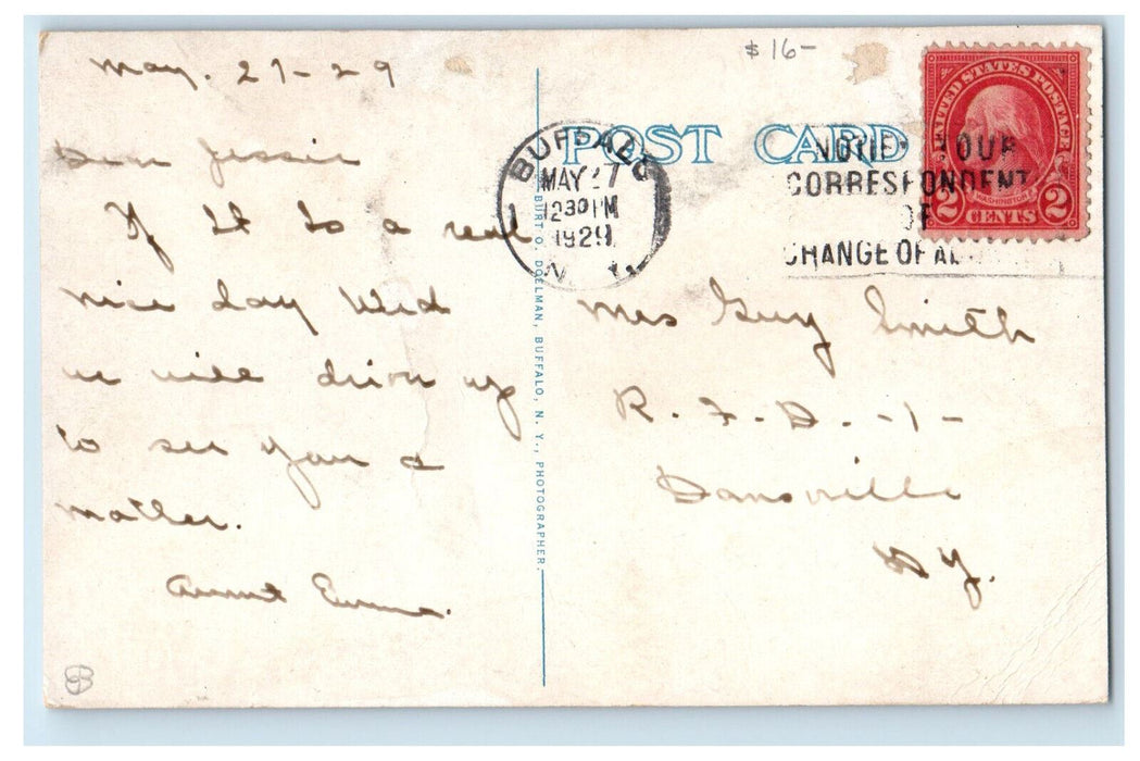1929 Multiview of Dance Hall, Million Dollar Ball Room, Canada Postcard