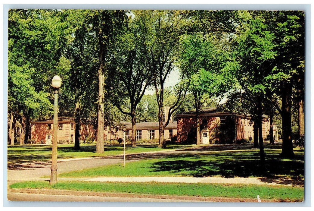c1960's Elderly Men and Women Home, Evangelical and Reformed Church NY Postcard