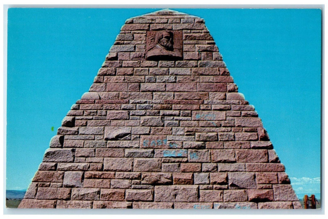 c1950's Ames Monument Built in 1882 Laramie Wyoming WY Vintage Postcard