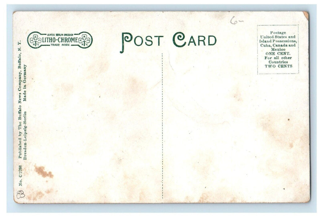 c1910's East Salamanca New York NY Railroad Yards Train Antique Postcard
