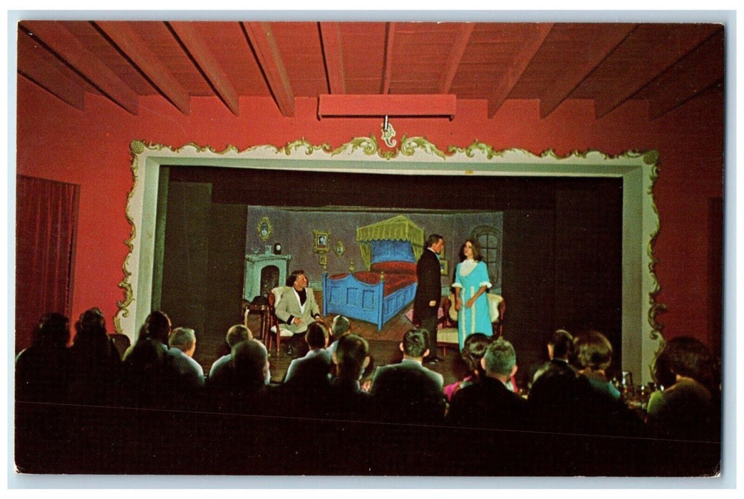 c1960's Diamond Circle Theatre Strater Hotel Durango Colorado CO Postcard