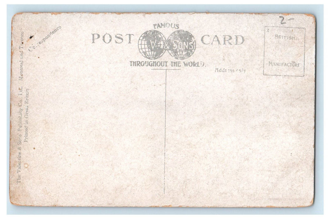 c1910 Temiscouata Railway Bridge, Edmundston New Brunswick Canada Postcard