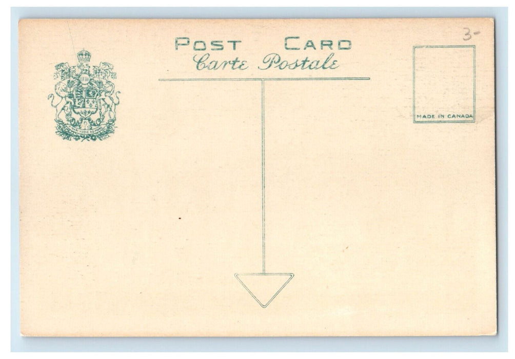 c1940's Arts Building, University of Brunswick Fredericton NB Canada Postcard