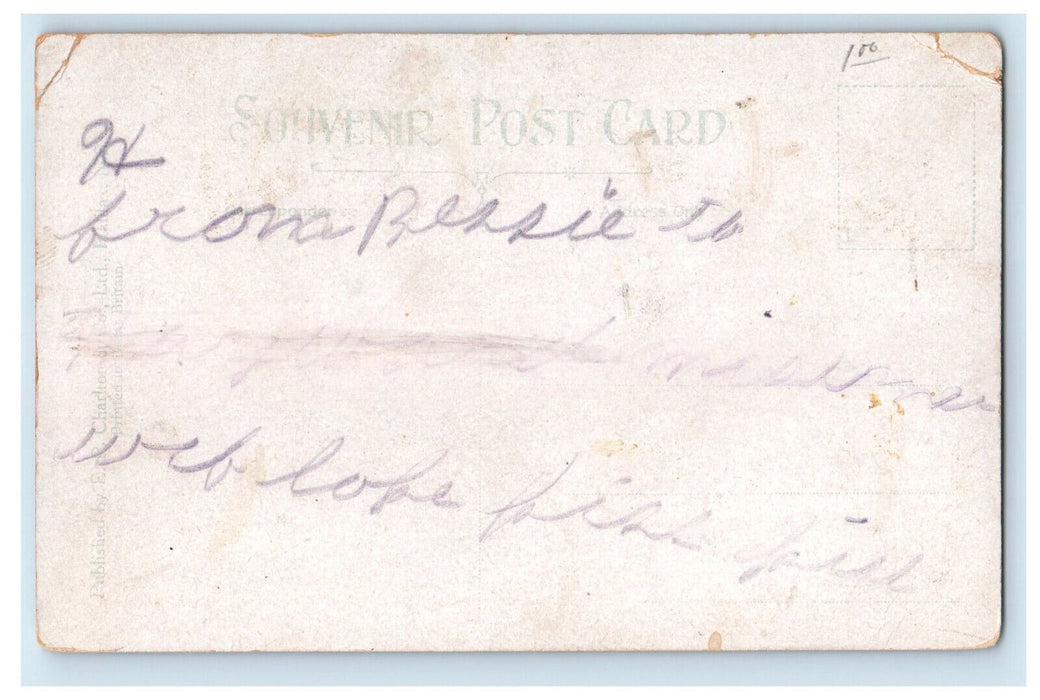 c1910's Bathing at Waegwaltic Club Halifax Nova Scotia Canada Postcard