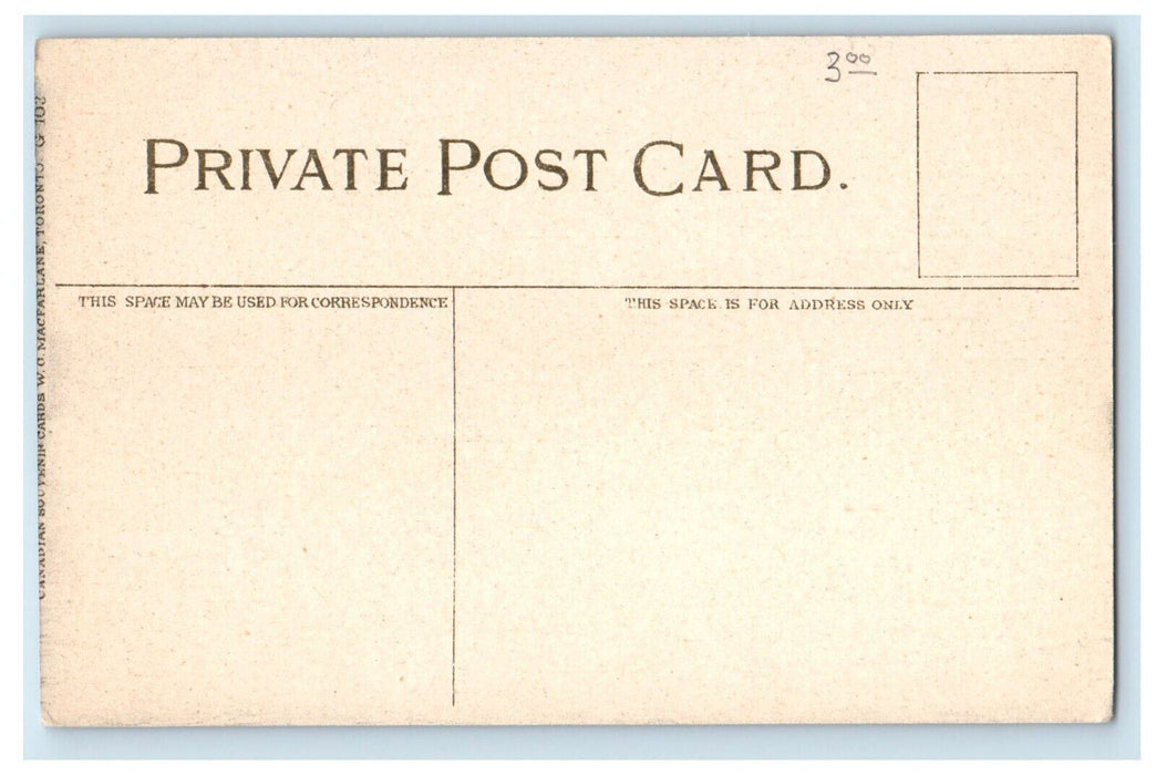 c1910 Boat Clubs NU Arm Halifax Nova Scotia Canada Unposted Postcard
