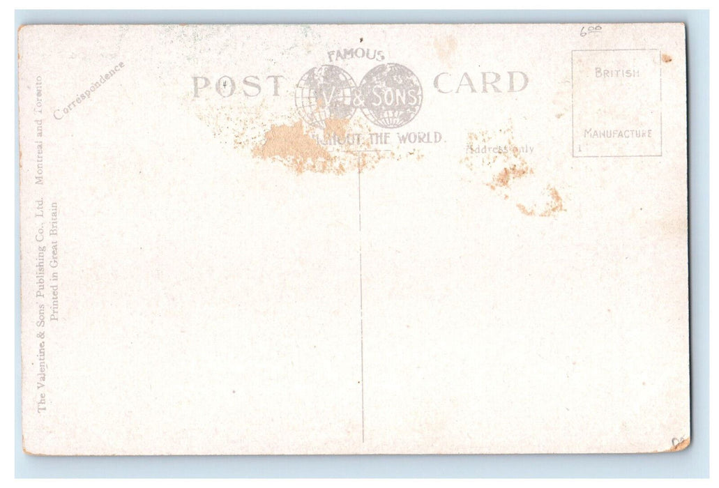 c1910 Columbian Hotel Cobourg Ontario Canada Antique Unposted Postcard