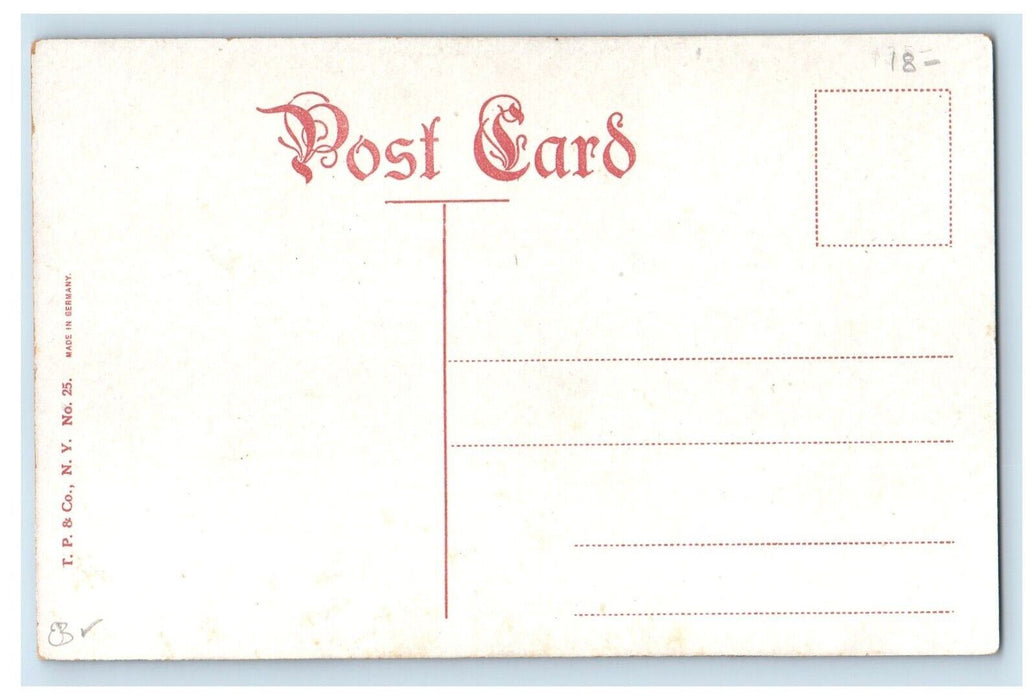 c1910's Erie Basin Boat Ship Buffalo New York NY Unposted Antique Postcard