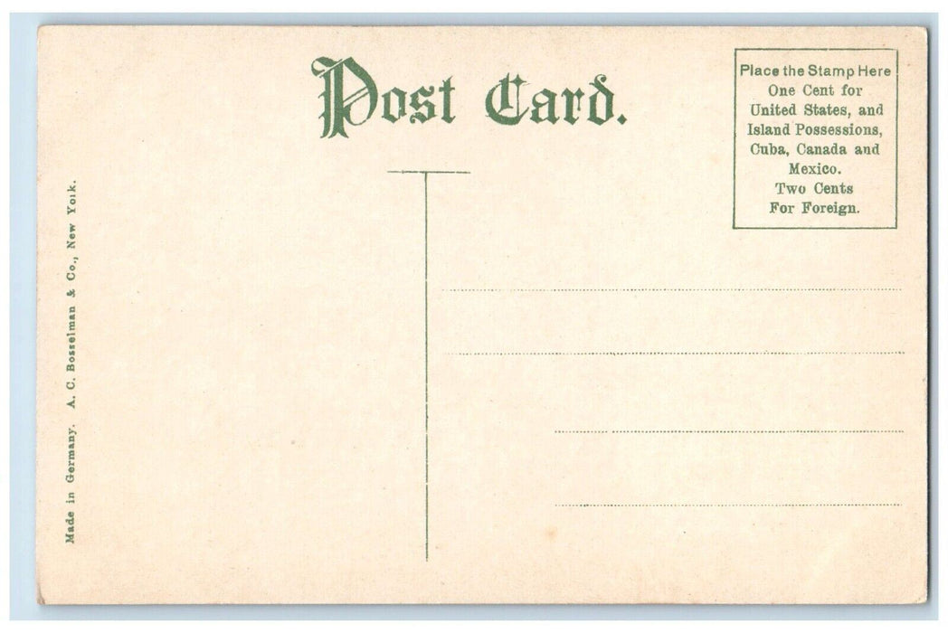 c1910's Joseph Robioux's Home, Founder of St Joseph Missouri MO Vintage Postcard