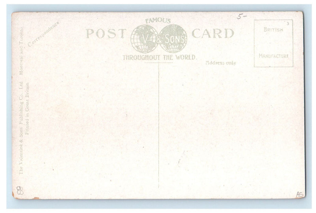 c1910 Houses in Brooklyn Street Sydney Cape Breton Island Canada Postcard
