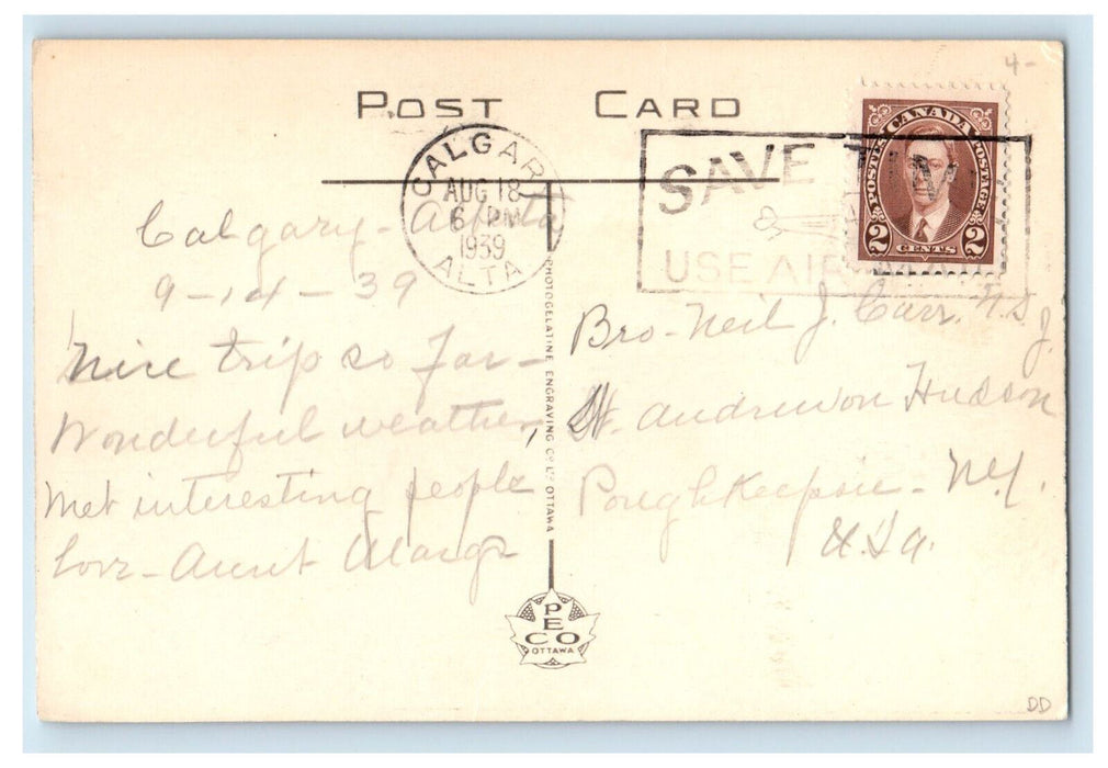 1939 Clothes Shop, Hotel Royal Eight Avenue Calgary Alberta Canada Postcard
