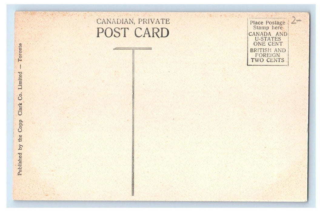 c1910's Court House, Winnipeg Manitoba Canada Copp Clark Co. Postcard