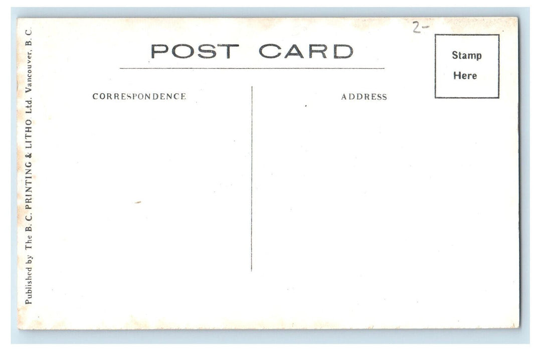 c1940's Government Buildings, Calgary Alberta Canada Unposted Postcard
