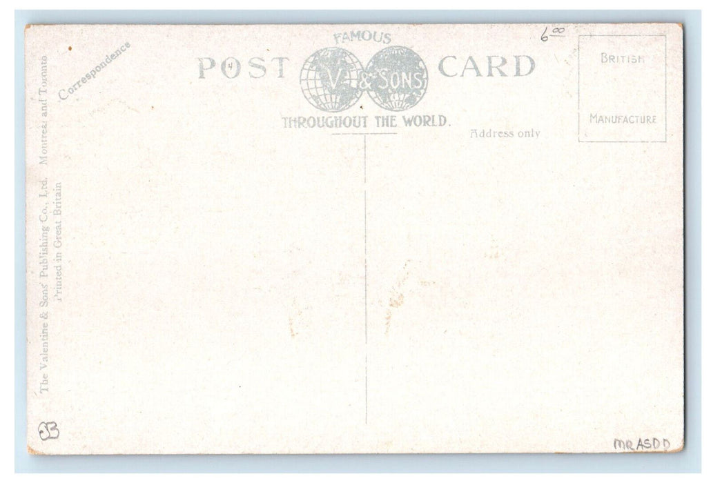 c1910 Horse Carriage Fraser Fraser & Co. Charlotte Street Sydney Canada Postcard