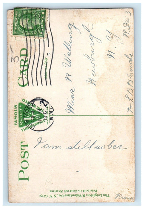 1912 Incline Railway Mount Beacon Matteawan New York NY Posted Antique Postcard