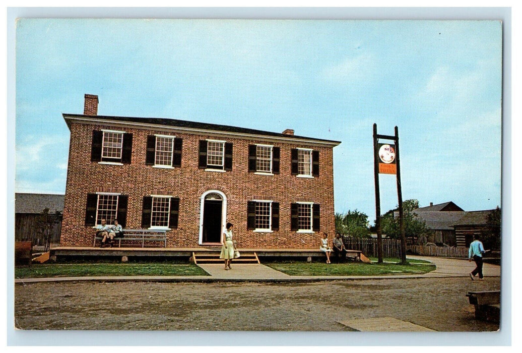 c1950's Cook's Tavern Upper Canada Village Cornwall Ontario Canada Postcard