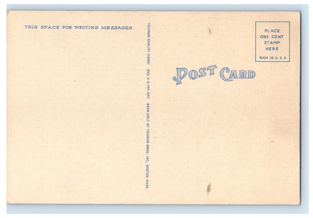 c1930's Busy Soldier's Correspondence Card Target Practice Cannon Postcard