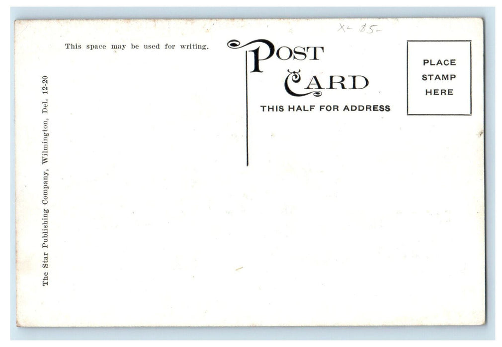 c1910 Scene of Steamship Wilson Line, City of Philadelphia Sailing Postcard