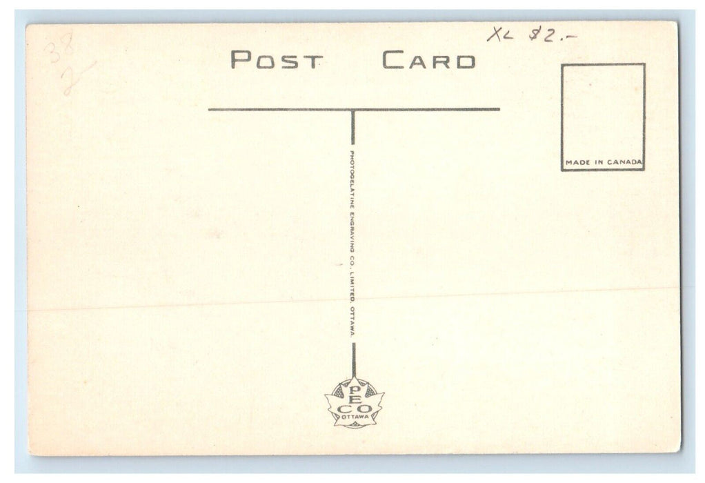 Mill No. 1 Silanco Mining And Refining Co. Cobalt Canada, Winter Snow Postcard