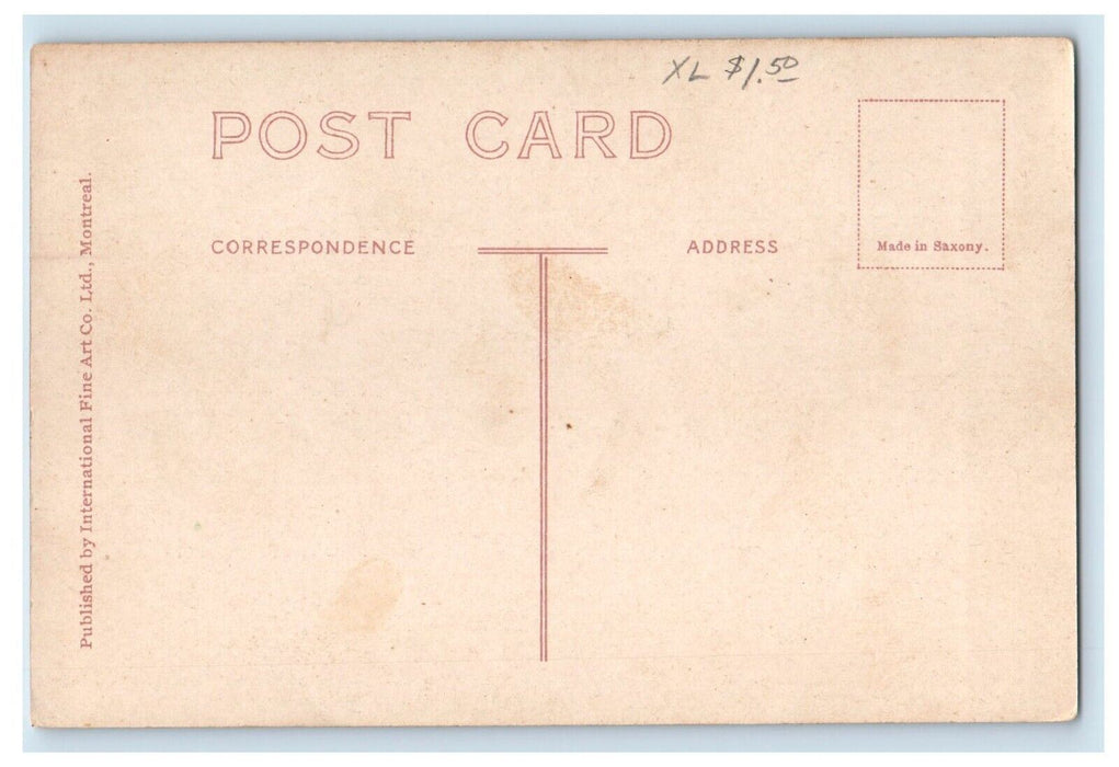 c1910's Public Market Sherbrooke Quebec Canada Unposted Antique Postcard