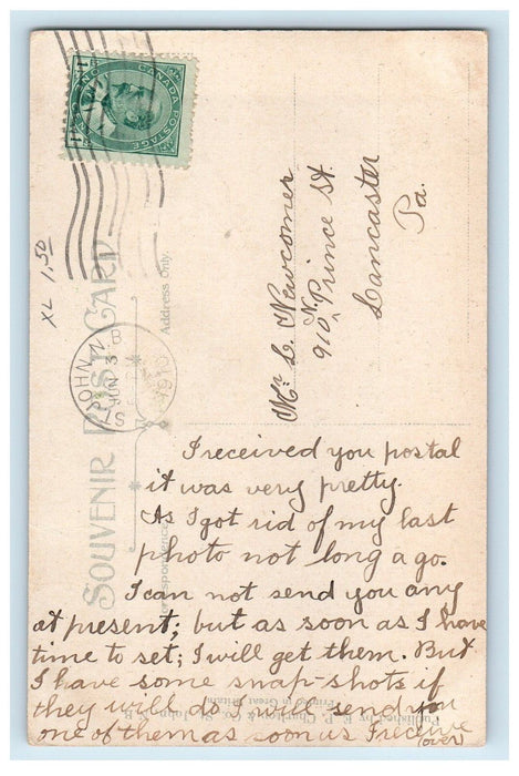 1910 Royal Hotel Building Stores St. John New Brunswick Canada Antique Postcard